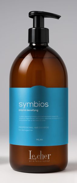 Lecher Symbios Peptid Densifying szampon głęboko oczyszczający 1l